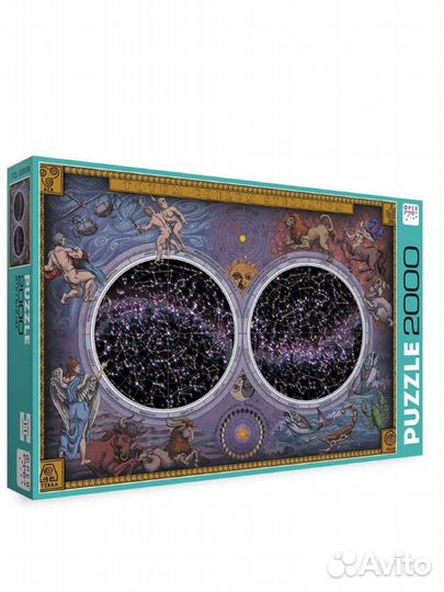 Пазл мозаика 2000 элементов 