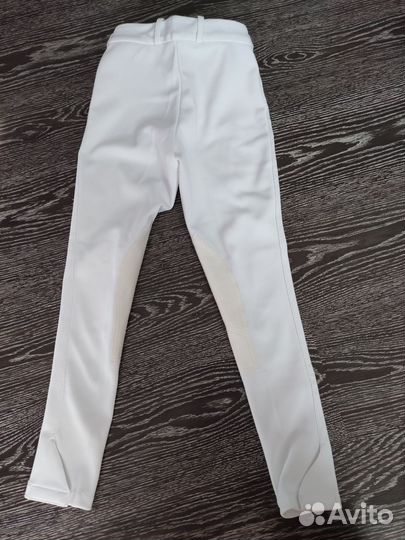 Бриджи для конного спорта белые