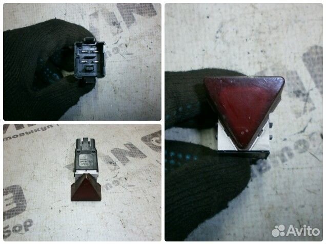 Кнопка аварийной сигнализации Volkswagen Caddy 3