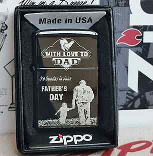 Зажигалка Zippo Оригинал With love to Ded