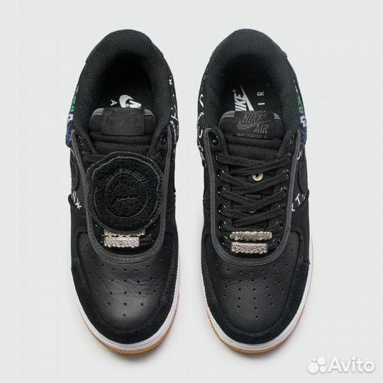 Кроссовки Nike Air Force 1 Low x Travis Scott Blac