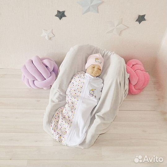 Пеленка кокон на молнии новые