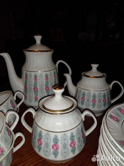 Чайно кофейный сервиз СССР