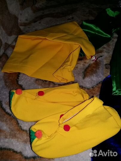 Костюм гномика и буратино на 4-6 лет