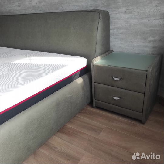 Лофт кровать с низким изголовьем