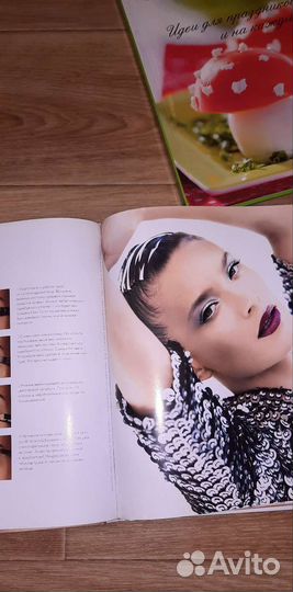 Книги/макияж/камины/блюда