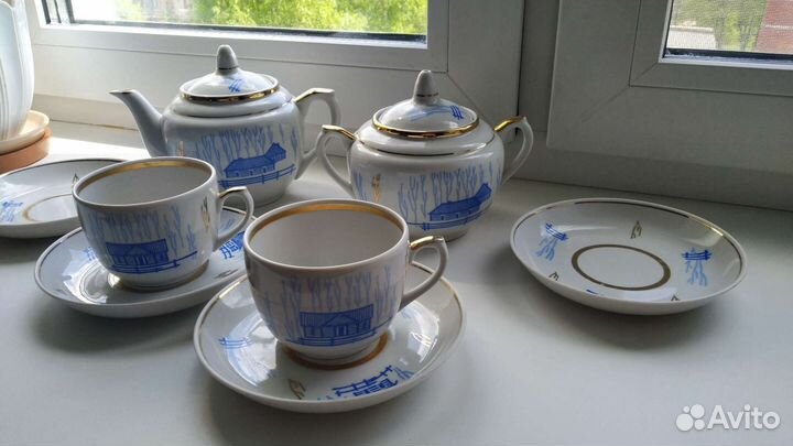 Чайный сервиз Зима. Вербилки