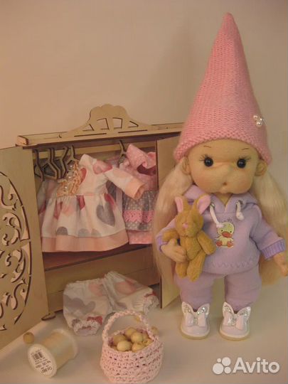 Текстильные куклы ручной работы