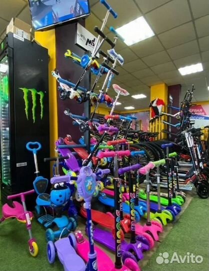 Самокат в широком ассортименте