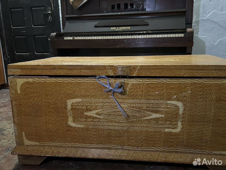 Сундук деревянный старинный огромный 502,5 литра