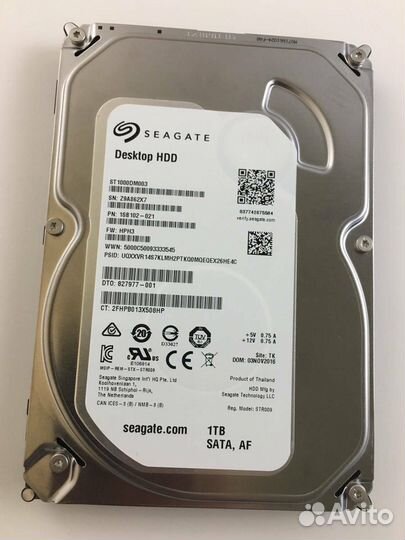 Жесткий диск Seagate ST1000DM003 1 тб