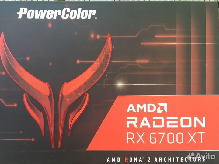 Видеокарта amd radeon rx 6700 xt