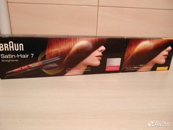 Выпрямитель-Braun Satin 7 Colour ST 750.для волос