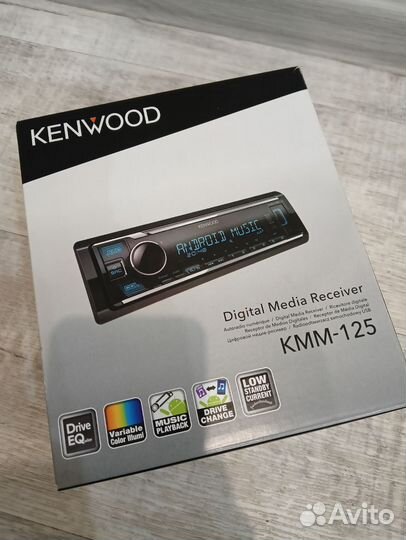 Магнитола Kenwood KMM 125