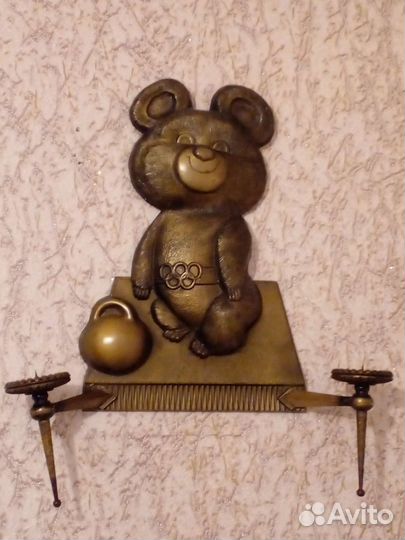 Подсвечник олимпийский мишка