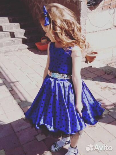 Платье на девочку 6-7 лет