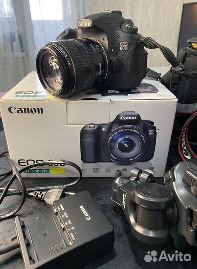 Canon eos 60d + обьектив 28-105mm
