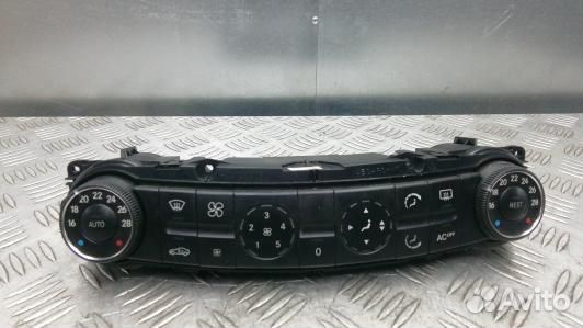 Блок управления печки и климат-контроля mercedes b