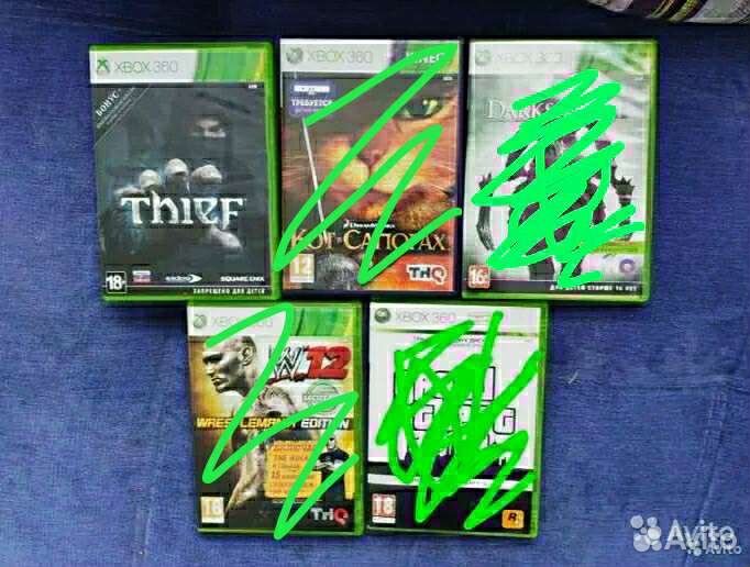 Игры для xbox 360 продажа/обмен