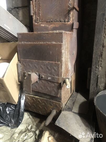 Печь буржуйка для гаража