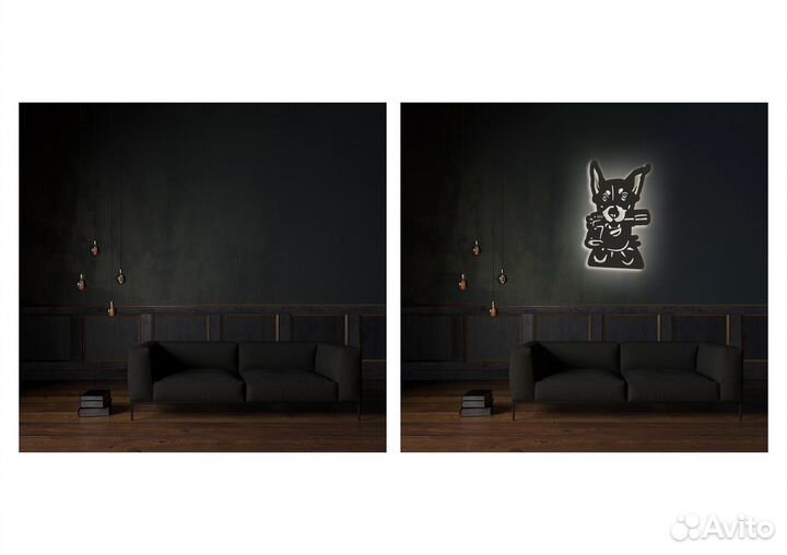 Панно из дерева