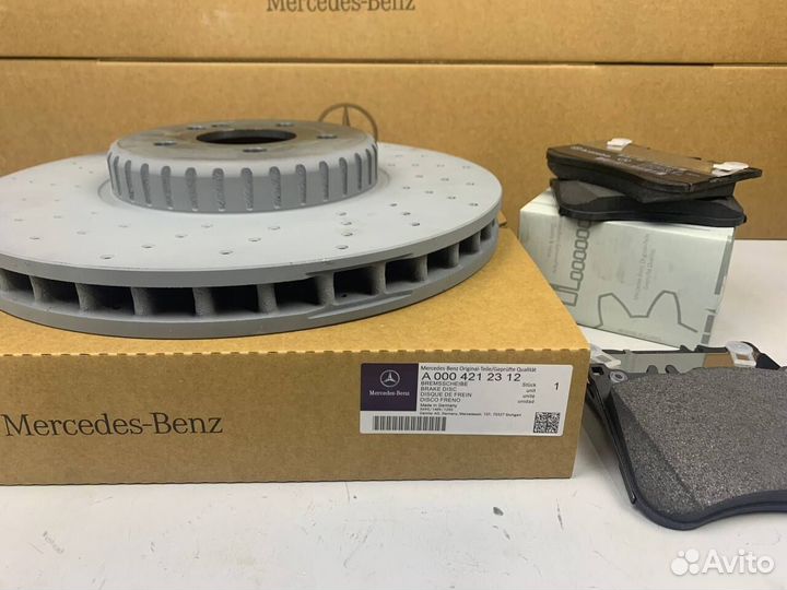 Тормозной диск передний Mercedes-Benz E class, C c