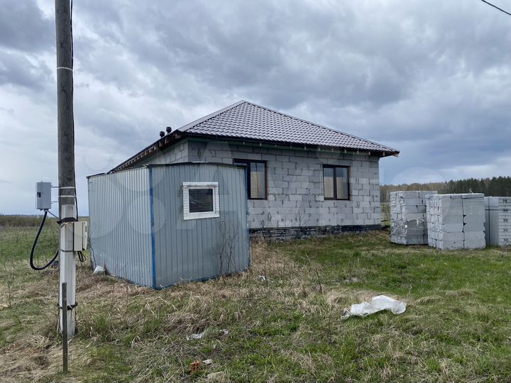 Коттедж 92,6 м² на участке 15 сот.