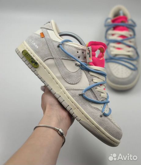 Кроссовки Nike Dunk low off white