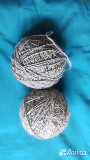 Пряденый собачий пух