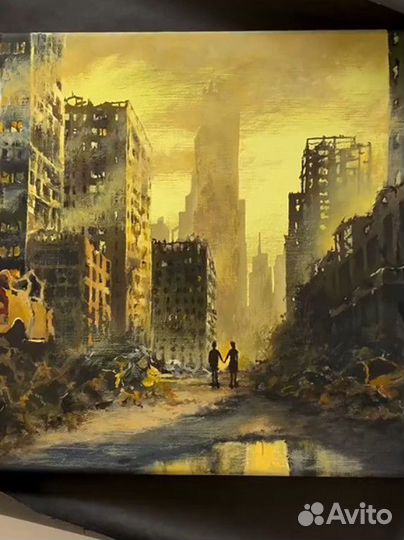 Картина маслом на холсте пейзаж