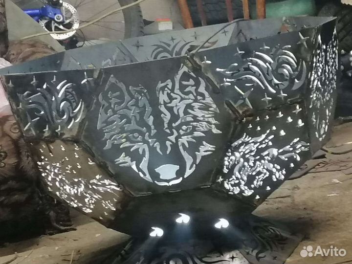 Костровая чаша и мангал