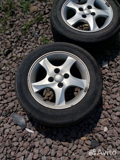 Колеса R14 летние 4/100 Faw v5