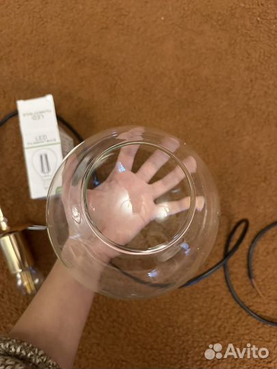 Светильник подвесной, современный стиль, новый