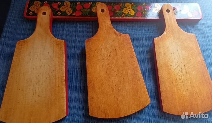 Хохлома.Доска кухонная.СССР.Набор