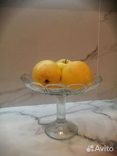 Фруктовница на ножке СССР