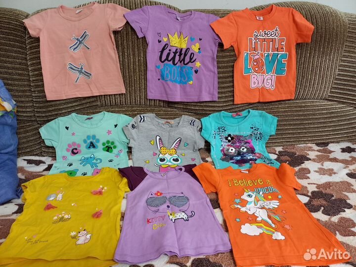 Футболка детская для девочки 92 98