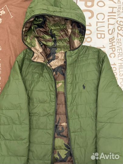 Polo ralph lauren. Двухсторонняя куртка