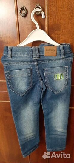 Детский джинсовый костюм