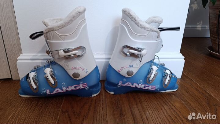 Детские горнолыжные ботинки (21,5)