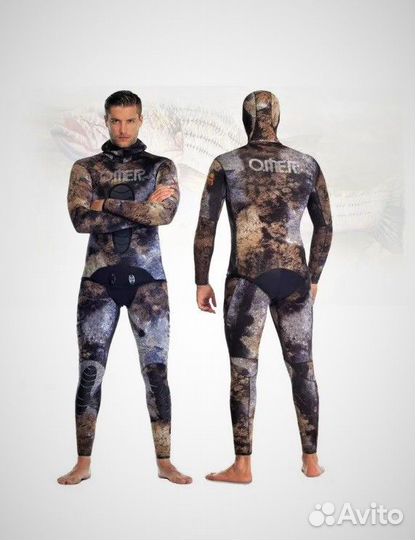 Гидрокостюм для подводной охоты omer MIX 3D 5 мм