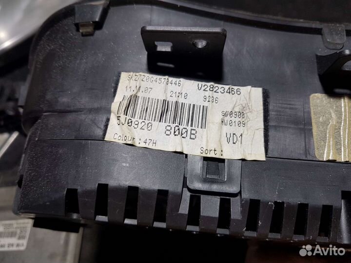 Щиток приборов Skoda Fabia 2