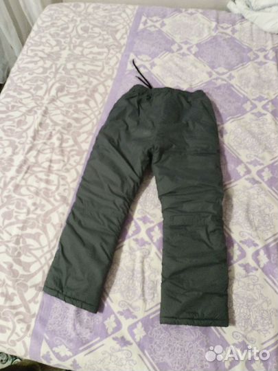 Зимние штаны для девочки 128- 134
