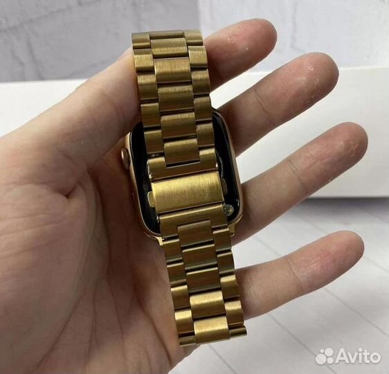 Apple Watch 7 блочный ремешок