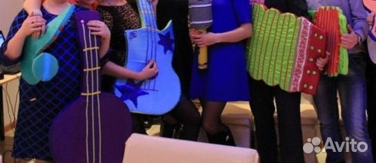 Музыкальные инструменты поролоновые