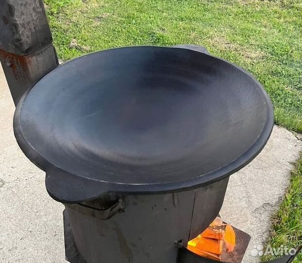 Большой садж чугунный премиум