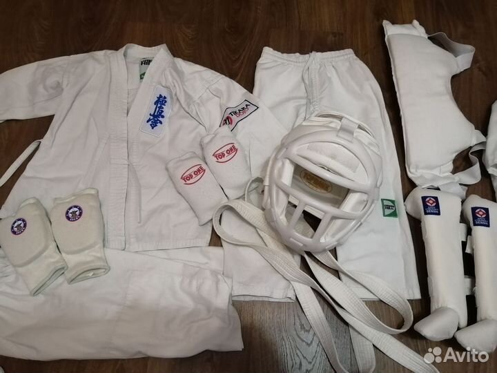 Кимоно, нашивки Тикара Tikara, защита для каратэ