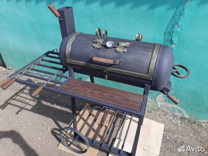 Мангал, гриль, коптильня, смокер 3в1