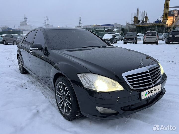 Mercedes-Benz S-класс 5.5 AT, 2007, 230 000 км
