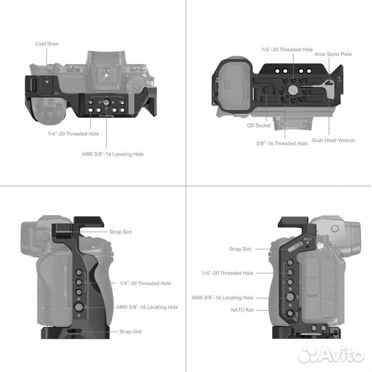 SmallRig 2926B Cage for Nikon Z 5 / Z 6 / Z 7 / Z