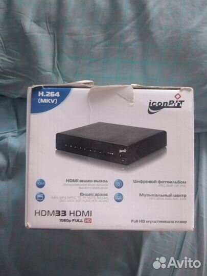 Iconbit fullhd мультимедиа плеер